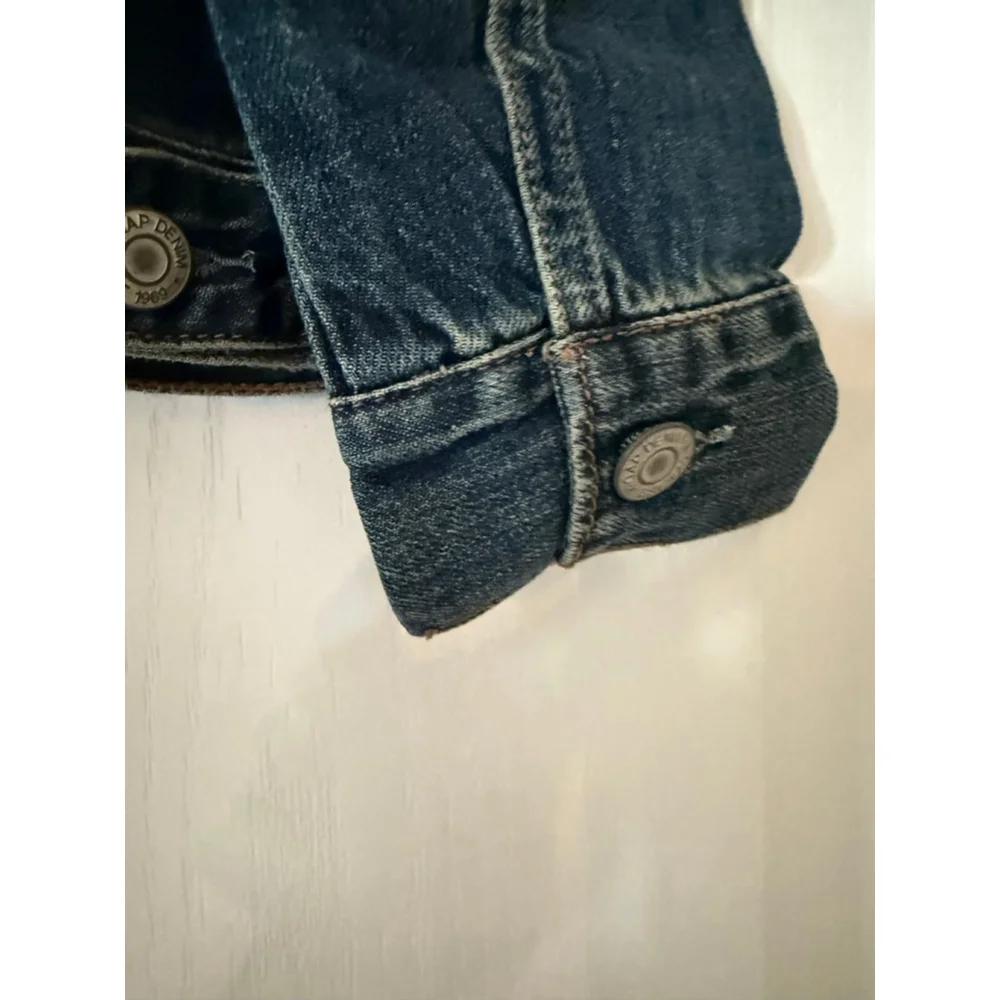 Boys Gap Disney Blue Mickey Mouse Jean Jacket 4T